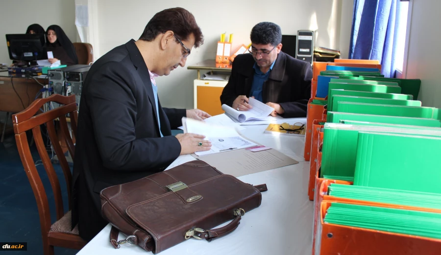 حضور کارشناس دفترنظارت ،ارزیابی و تعالی سازمانی دانشگاه فرهنگیان در تبریز