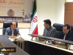 امضا تفاهم نامه بین دانشگاه فرهنگیان فارس و اداره کل آموزش فنی و حرفه ای استان فارس در راستای تحقق شعار 
«یک دانشجو معلم، یک مهارت«
 2