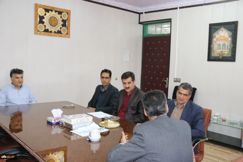 دیدار رئیس هیئت حسابرسی و کارشناسان دیوان محاسبات با مدیر پردیس های استان یزد
 2