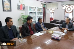 دیدار رئیس هیئت حسابرسی و کارشناسان دیوان محاسبات با مدیر پردیس های استان یزد
 4