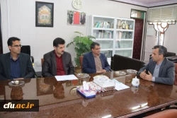 دیدار رئیس هیئت حسابرسی و کارشناسان دیوان محاسبات با مدیر پردیس های استان یزد
 5