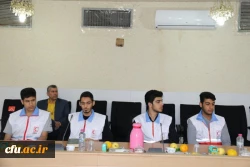 سی و نهمین جلسه شورای فرهنگی و اجتماعی دانشگاه فرهنگیان استان یزد با حضور مسئولین کشوری و استانی هلال احمر
 8