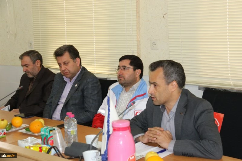 سی و نهمین جلسه شورای فرهنگی و اجتماعی دانشگاه فرهنگیان استان یزد با حضور مسئولین کشوری و استانی هلال احمر
 9