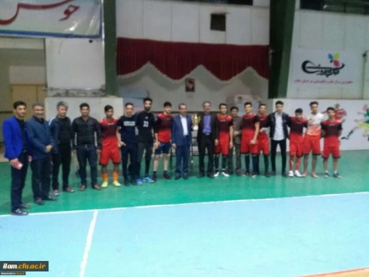 مسابقه فوتسال پردیس شهید مدرس