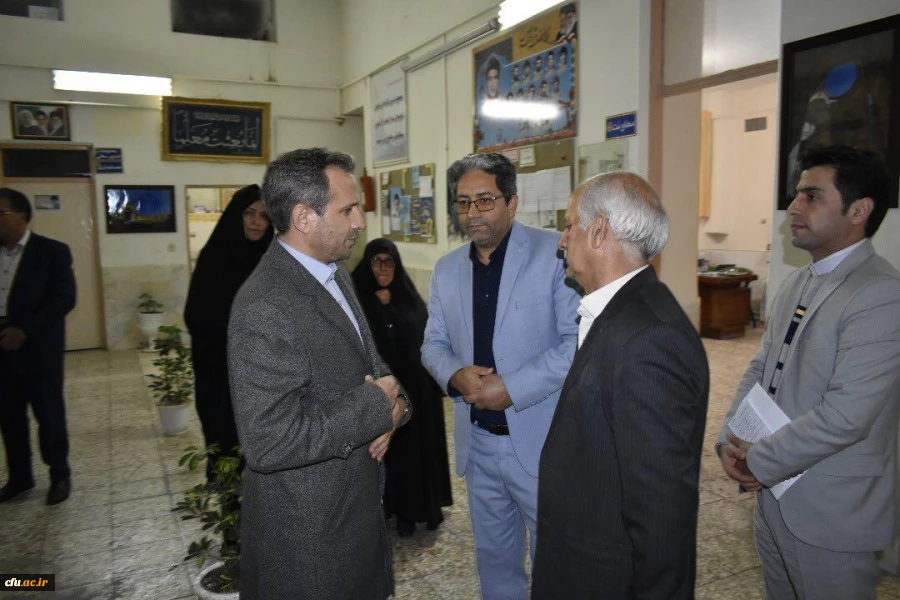 در سفر دکتر طاهری نیا به خراسان جنوبی:
بازدید از واحد دانشگاهی بنت الهدی صدر شهرستان فردوس 6