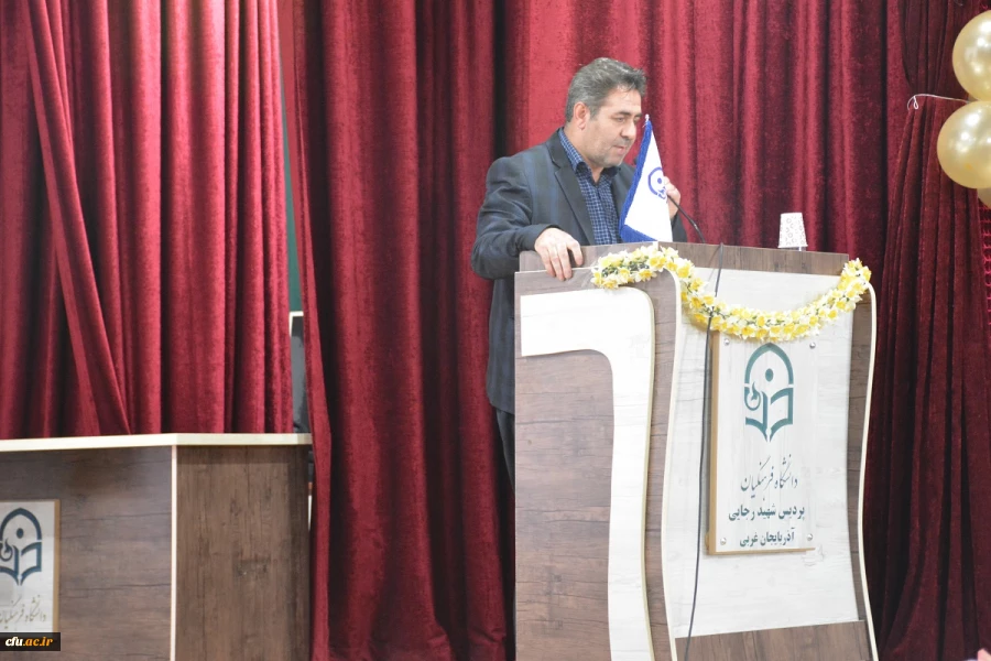 مراسم بزرگداشت روز دانشجو با حضور مسئولین استانی، مدیران، اساتید و دانشجویان پردیس های پسرانه و دخترانه در پردیس شهید رجایی ارومیه برگزار شد 2