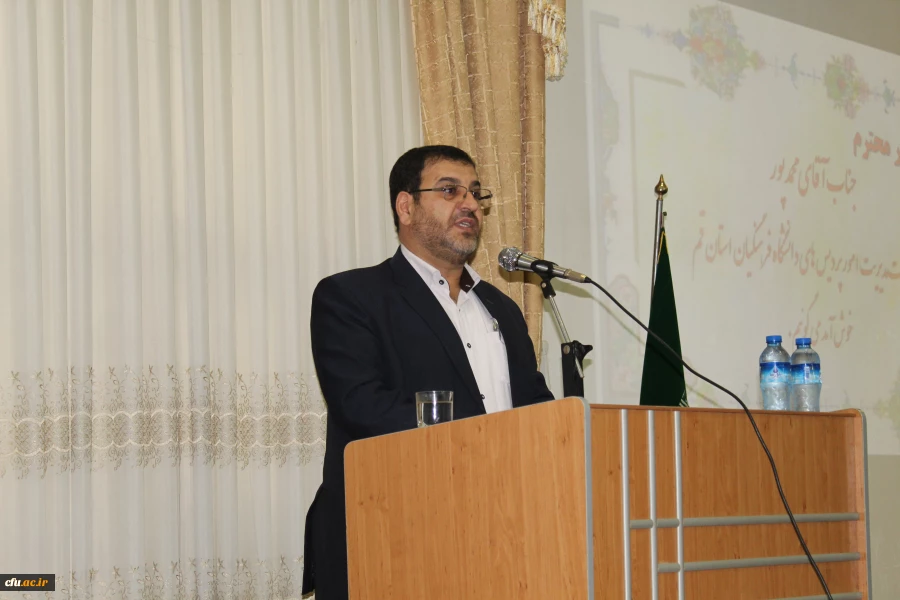 بزرگداشت روز دانشجو با حضور حجت الاسلام و المسلمین ذوالنور نماینده مردم قم در مجلس شواری اسلامی در مرکز آموزش عالی شهید مدنی(ره)