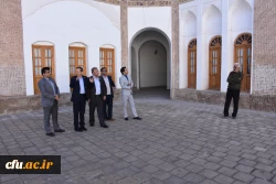 دیدار دکتر طاهری نیا با اعضای هیات علمی و اساتید مامور دانشگاه فرهنگیان خراسان جنوبی و
بازدید از مدرسه شوکتیه سومین مدرسه ایران  2