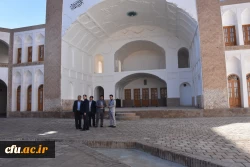 دیدار دکتر طاهری نیا با اعضای هیات علمی و اساتید مامور دانشگاه فرهنگیان خراسان جنوبی و
بازدید از مدرسه شوکتیه سومین مدرسه ایران  3