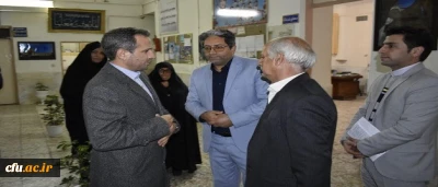 بازدید معاون پژوهشی و فناوری دانشگاه فرهنگیان از واحد دانشگاهی بنت الهدی صدر شهرستان فردوس