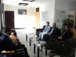 دیدار معاون پژوهشی و فناوری دانشگاه فرهنگیان کشور با معاون هماهنگی امور اقتصادی استانداری خراسان جنوبی 3