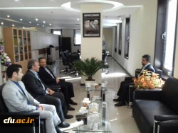 دیدار معاون پژوهشی و فناوری دانشگاه فرهنگیان کشور با معاون هماهنگی امور اقتصادی استانداری خراسان جنوبی 3