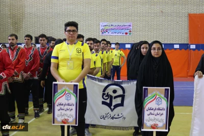 معاون دانشجویی خبر داد:

حضور پر شور دانشگاه فرهنگیان در سومین المپیاد ورزشی دانشجویان شاهد و ایثار گر دانشگاه ها و موسسات آموزش عالی  