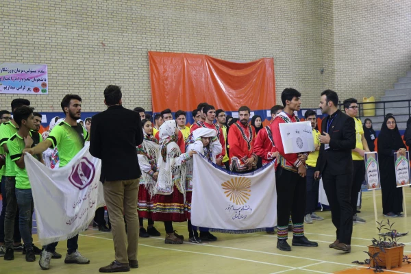 افتتاحیه المپیاد ورزشی دانشجویان دانشگاه ها و موسسات آموزش عالی استان خراسان شمالی(دختر وپسر)
به مناسبت چهلمین سالگرد انقلاب اسلامی 8