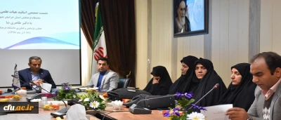 دیدار معاون پژوهشی دانشگاه فرهنگیان با اعضای هیات علمی و اساتید دانشگاه خراسان جنوبی و بازدید از مدرسه شوکتیه سومین مدرسه ایران