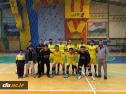 حضور تیم فوتسال دانشگاه فرهنگیان فارس در مسابقات گرامیداشت هفته بیسج دانشگاه های شیراز