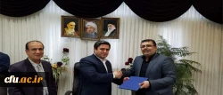 تفاهم نامه همکاری اجرای کارورزی دانشگاه فرهنگیان و اداره کل آموزش و پرورش استان مازندران