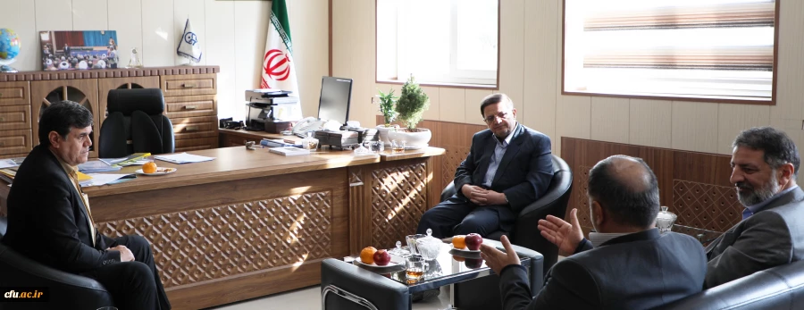 دیدار رییس دانشگاه فرهنگیان با نماینده مردم تویسرکان در مجلس شورای اسلامی 2