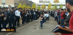 برگزاری مسابقات ورزشی درپردیس شهید رجایی کرمانشاه بمناسبت روز دانشجو  2