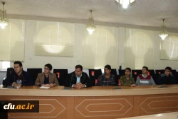 برگزاری جلسۀ پرسش و پاسخ نمایندگان کلاسی پردیس شهیدان پاک نژاد با مدیر پردیس های استان و مسئولین محترم آموزشی پردیس
 5