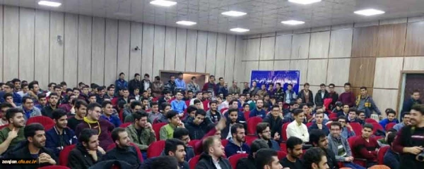 روابط عمومی دانشگاه فرهنگیان استان زنجان اعلام کرد:

حضور پر شور و با نشاط دانشجویان پردیس شهید بهشتی زنجان در مراسم گرامیداشت روز دانشجو 2