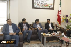 دیدار سرپرست و اعضای شورای مدیریت دانشگاه فرهنگیان با مدیرکل جدید آموزش و پرورش استان هرمزگان
 7