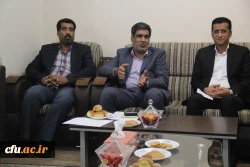 دیدار سرپرست و اعضای شورای مدیریت دانشگاه فرهنگیان هرمزگان با مدیرکل جدید آموزش و پرورش استان
 2