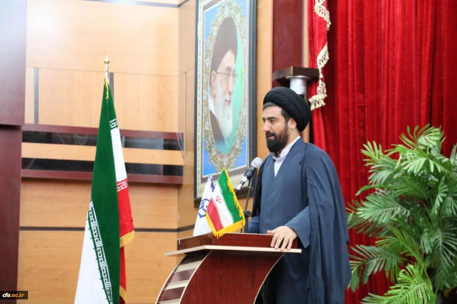 گزارش سفر حجت الاسلام والمسلمین حاج آقا دادگر به دانشگاه فرهنگیان استان کهگیلویه و بویراحمد 6