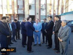 بازدید فرماندار رشت از پردیس امام علی (ع) دانشگاه فرهنگیان رشت 2