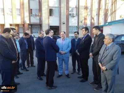 بازدید فرماندار رشت از پردیس امام علی (ع) دانشگاه فرهنگیان رشت