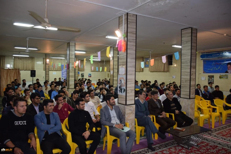 به همت اعضای شورای صنفی دانشگاه فرهنگیان نیشابور برگزار شد :
جشن باشکوه روز دانشجو و تجلیل از دانشجویان برتر