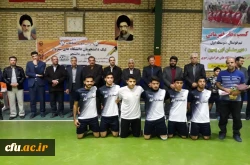 قهرمانی تیم فوتسال دانشگاه فرهنگیان در مسابقات دانشجویان دانشگاه های شهرستان سبزوار