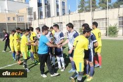 برگزاری مسابقه فوتبال بین تیم شهرداری منطقه 3 شیراز و دانشجویان پردیس شهید رجایی فارس به مناسبت بزرگداشت روز دانشجو 4