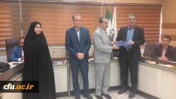 معارفه معاون هماهنکی دانشکاه فرهنگیان ایلام