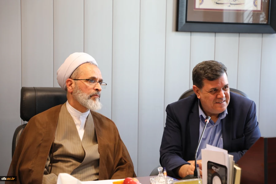 دیدار دکتر خنیفر با آیت الله اعرافی 6