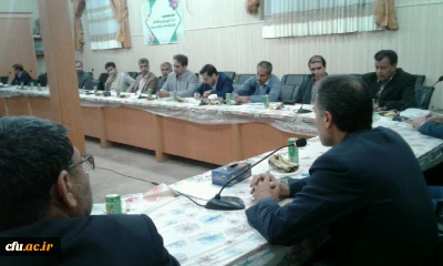 جلسه هم اندیشی با حضور سرپرست معاونت فرهنگی دانشگاه فرهنگیان در پردیس استان سیستان وبلوچستان