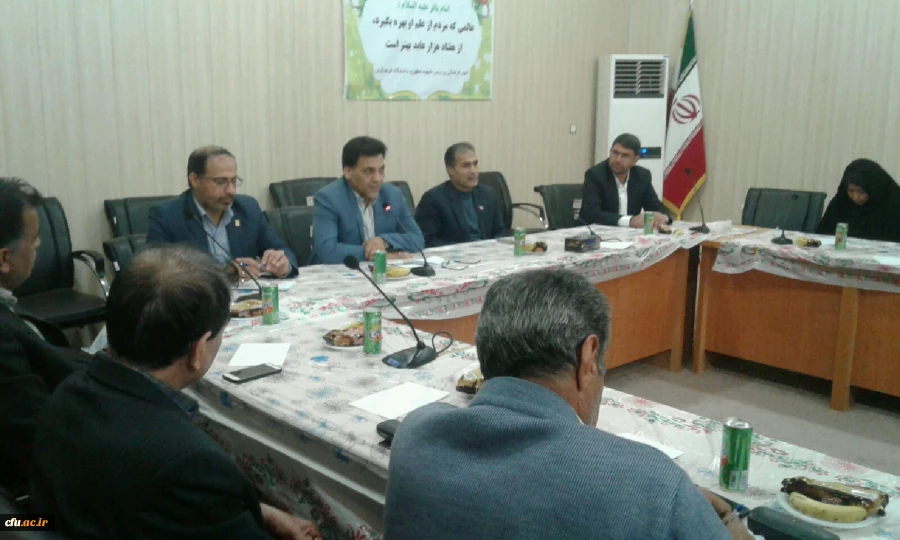 جلسه هم اندیشی با حضور دکترعلی محمدی و دکترمیریونسی وپشتیبانی سازمان ویژ اساتید