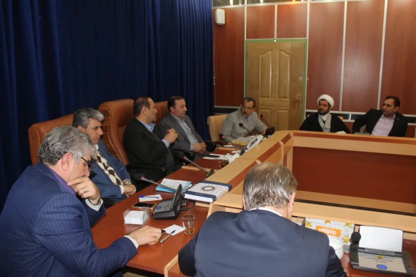 جلسه هیات امنای دانشگاه فرهنگیان ایلام در استانداری