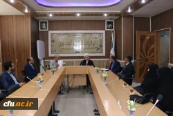 سرپرست امور پردیس های دانشگاه فرهنگیان اصفهان در دیدار با ریاست بنیاد مهدویت :
تعالی دانشجو معلمان در معارف مهدویت ضروی و راهگشا است.