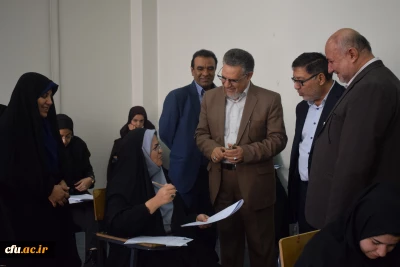 با حضور معاون دانشجویی و سرپرست معاونت نظارت و ارزیابی و تضمین کیفیت سازمان مرکزی برگزار شد:

آزمون مهارت آموزان موضوع ماده ۲۸ در مرکز آموزش عالی شهید بهشتی