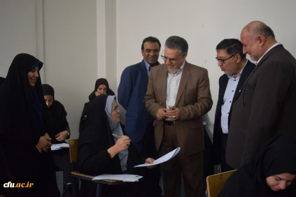 با حضور معاون دانشجویی و سرپرست معاونت نظارت و ارزیابی و تضمین کیفیت سازمان مرکزی برگزار شد:

آزمون مهارت آموزان موضوع ماده ۲۸ در مرکز آموزش عالی شهید بهشتی