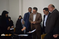 با حضور معاون دانشجویی و سرپرست معاونت نظارت و ارزیابی و تضمین کیفیت سازمان مرکزی برگزار شد:
آزمون مهارت آموزان موضوع ماده ۲۸ در مرکز آموزش عالی شهید بهشتی