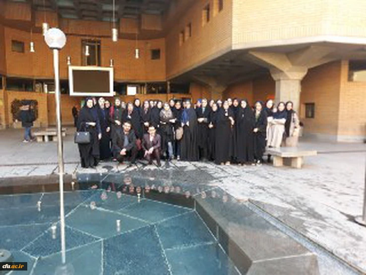 به مناسبت روز پژوهش صورت گرفت بازدید دانشجویان پردیس بنت الهدی صدر قزوین از کتابخانه ملی 2