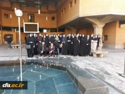 به مناسبت روز پژوهش صورت گرفت بازدید دانشجویان پردیس بنت الهدی صدر قزوین از کتابخانه ملی 2