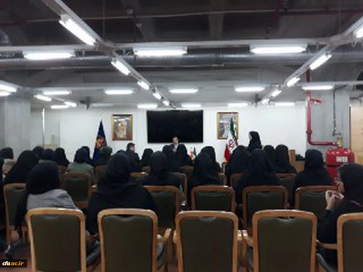 به مناسبت روز پژوهش صورت گرفت بازدید دانشجویان پردیس بنت الهدی صدر قزوین از کتابخانه ملی 3