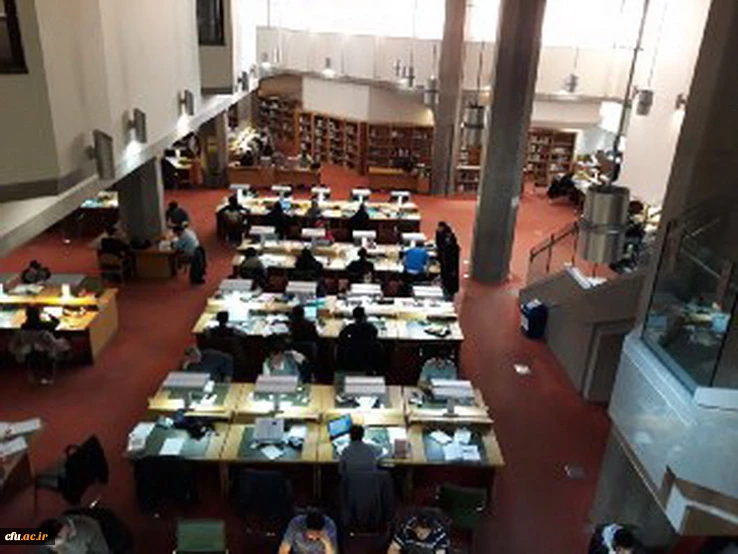 به مناسبت روز پژوهش صورت گرفت بازدید دانشجویان پردیس بنت الهدی صدر قزوین از کتابخانه ملی 8
