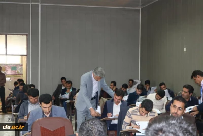 آزمون جبرانی اصلح در پردیس حضرت رسول اکرم (ص) اهواز برگزار شد