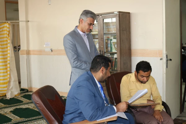 آزمون جبرانی اصلح در پردیس حضرت رسول اکرم (ص) اهواز برگزار شد