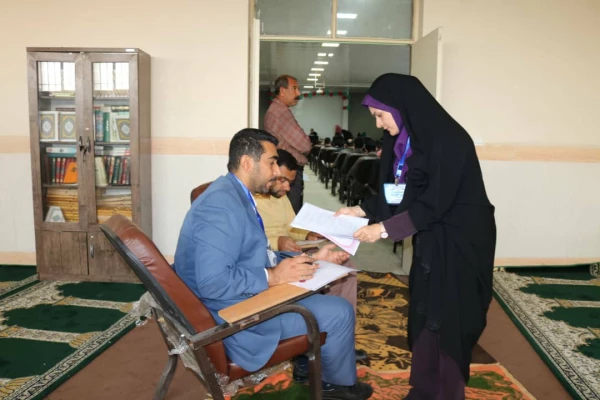 آزمون جبرانی اصلح در پردیس حضرت رسول اکرم (ص) اهواز برگزار شد