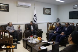 سرپرست دانشگاه فرهنگیان استان اصفهان در دیدار با ریاست دانشگاه صنعتی مالک اشتر :
رسالت دانشگاه فرهنگیان تربیت معلم، تراز جمهوری اسلامی است.